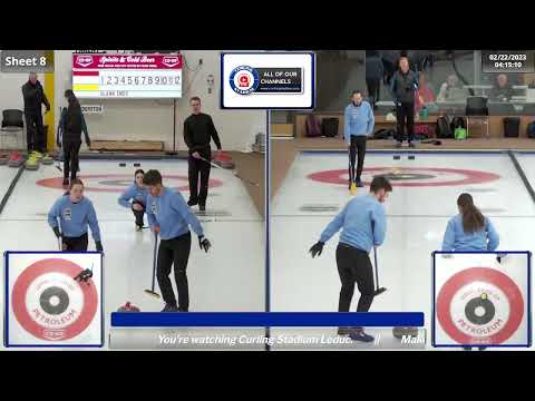 Ryan Parent vs. Kurt Balderston - Draw 2 - Curling Alberta Mixed Provincial Championship