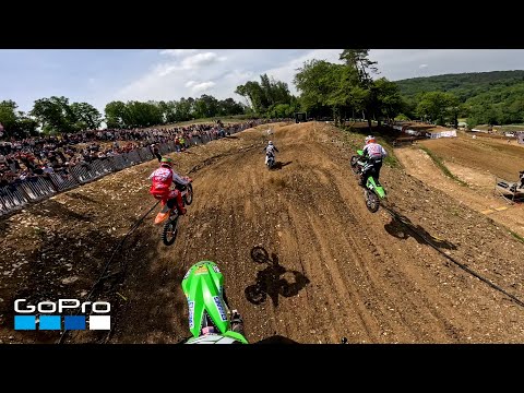 GoPro: Jack Chambers 2023 FIM MX2 Moto 1 from Round 7 Villars Sous Ecot, France