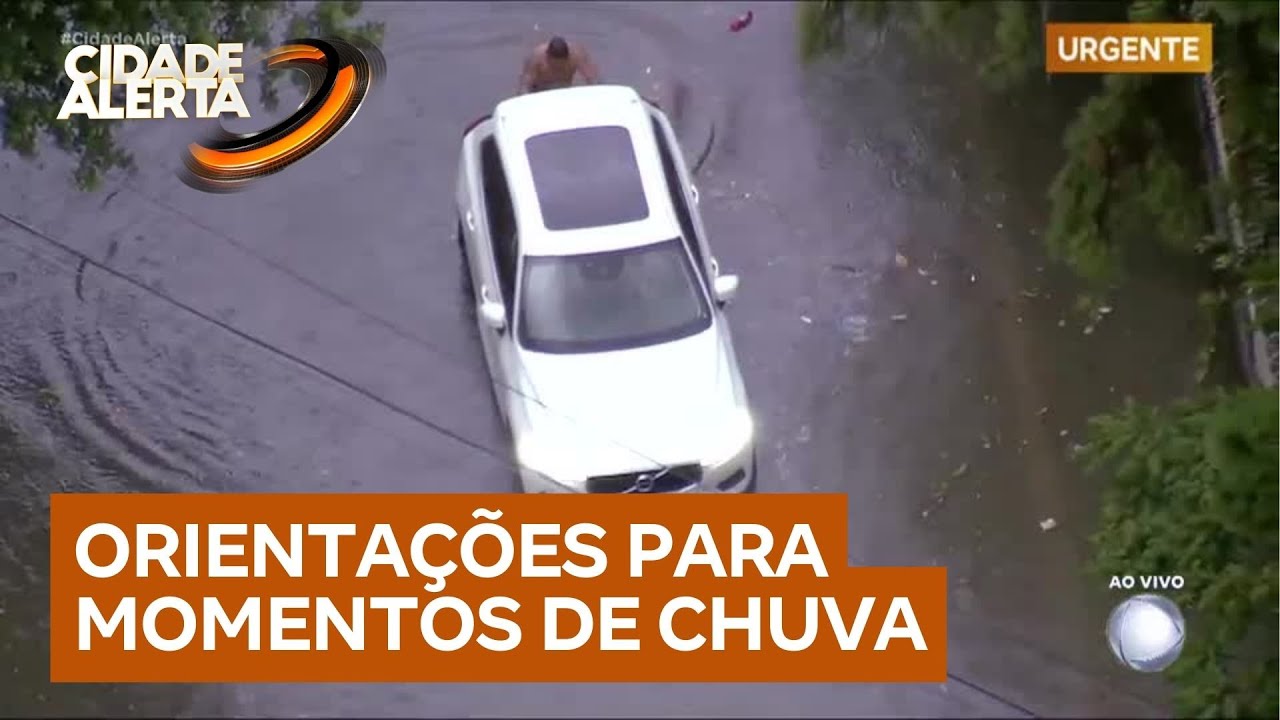 Capitão da Defesa Civil de SP orienta sobre temporal: ‘Aguardar em local coberto e esperar passar’