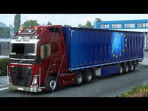 #16 | From Szczecin To Klagenfurt am Wörthersee | Volvo FH16 | Time lapse | Euro Truck Simulator2