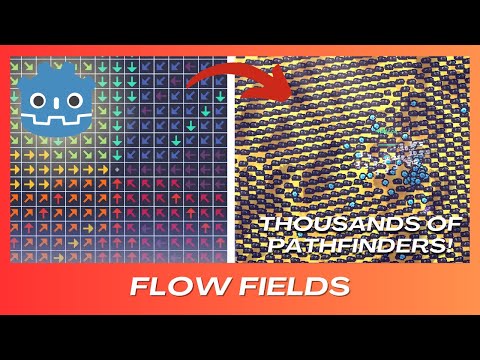 Pathfinding Hordes of Enemies with Flow Fields