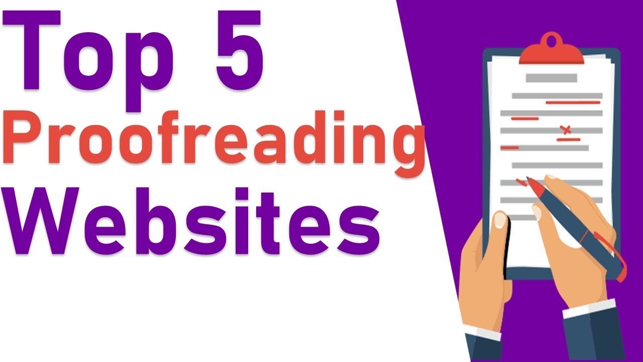 Best 5 Websites for Proofreading Online