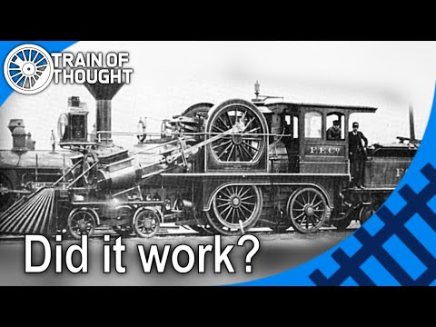 The steam locomotive with wheels on its wheels - Fontaine Locomotives