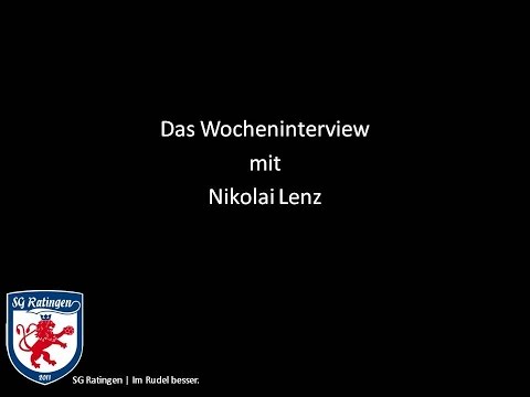 Das Wocheninterview - Nikolai Lenz