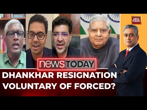 Jagdeep Dhankhar's Exit Mystery: Resignation Row An Embarrassment For Government? | NewsToday