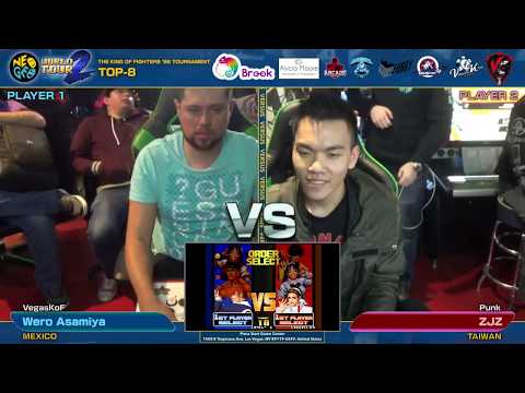 Wero Asamiya vs ZJZ (曾家鎮) - KOF '98 Neo Geo World Tour Season 2 Las Vegas Stop TOP-8