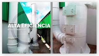 Filtragem de Odores Industrial - Filtro Carvão Ativado