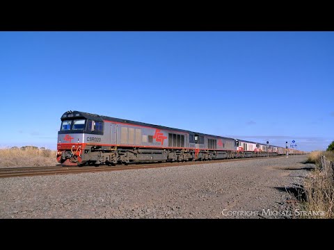 Five CSR Class Diesel Locomotives On SCT 2PM9 Mixed Freight & Steel Train (20/4/2023) - PoathTV
