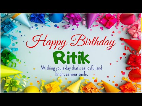 Ritik Happy Birthday | Birthday Songs with name | Birthday Reel |Janamdin | #Ad4beloved