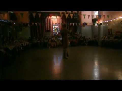  Eugenia Parilla  and  Yanick Wyler  are  dancing  to  a  tango