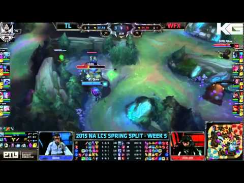 LOL RTeam Liquid vs Winterfox Highlights   Week 5 Day 1 S5 NA LCS Spring 2015   TL vs WFX W5D1 G1 60