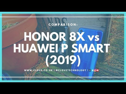 Comparison: Honor 8X vs Huawei P Smart 2019
