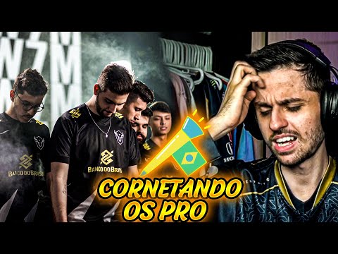BR6 TA UMA LOUCURA E NINGUÉM PARA A W7MAJOR! - CORNETANDO OS PRO