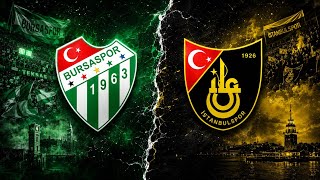 Bursaspor - İstanbulspor Çok Hızlı Basit Taktiksel Analiz