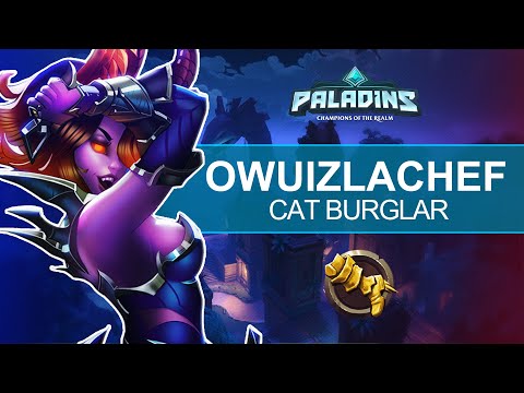 owuizLaChef Maeve Pro Competitive l GRANDMASTER l CAT BURGLAR l GODLIKE X13 l PALADINS GAMEPLAY
