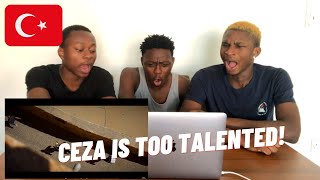 NIGERIANS REACTING TO CEZA | &quot;Türk Marşı&quot; | Türkçe rap reaksiyon | (Türkçe altyazı)