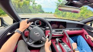 2025 Lexus LC 500 Convertible - POV Driving Impressions
