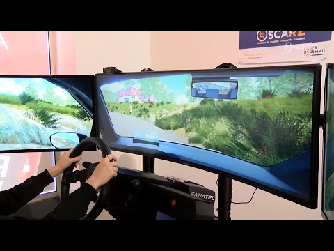 Un simulateur pour débuter l'apprentissage de la conduite
