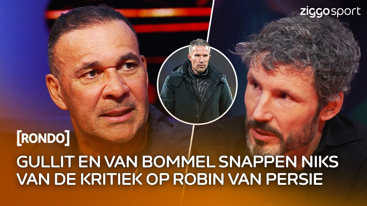 Ruud Gullit: "Het lijkt wel een soort jacht op Robin van Persie" 😬 | Rondo 02/03/2026