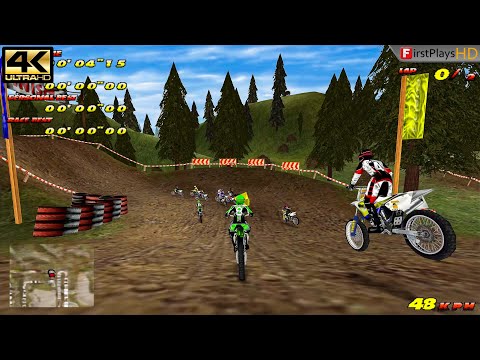 Motocross Mania (2000) - PC Gameplay 4k 2160p / Win 10