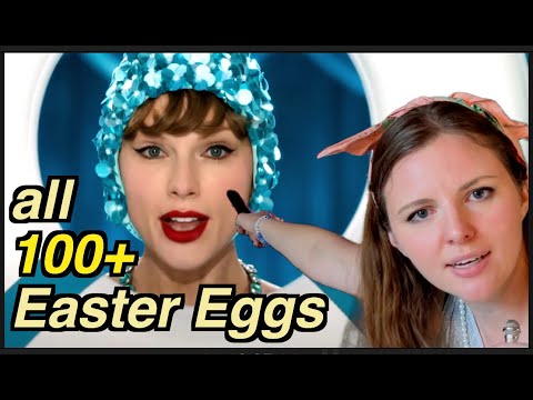 Decoding over a HUNDRED EASTER EGGS: Swiftie Slueth vs Taylor Swift's "Fate of Ophelia" Music Video
