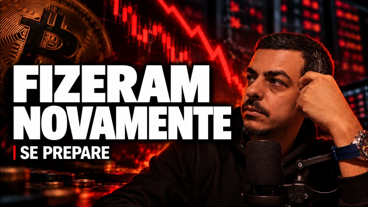 Bitcoin HOJE - Novamente Eles Fizeram: O Bitcoin e o perigo de 9:30! 🔥