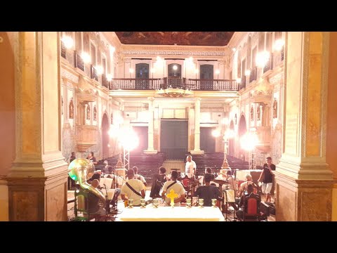 Ensaio para apresentação - Lira dos Artistas