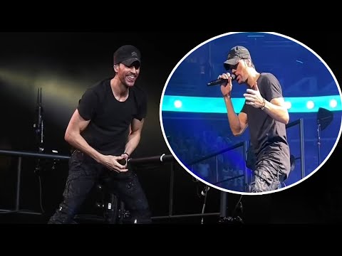 Enrique Iglesias goes viral for awkward autotune fail as fans quip star sounds like Kermit the Frog