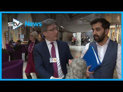 Humza Yousaf reacts to Derek Mackay resignation
