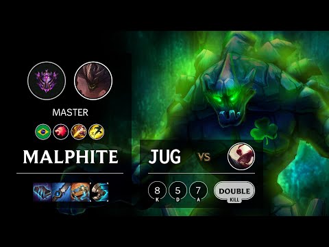 Malphite Jungle vs Lee Sin - BR Master Patch 10.14