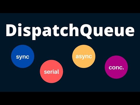 DispatchQueues: Serial, Concurrent, Async, & Sync – Overview