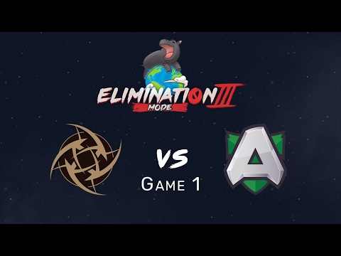 Elimination Mode 3 - NiP vs Alliance - Game 1