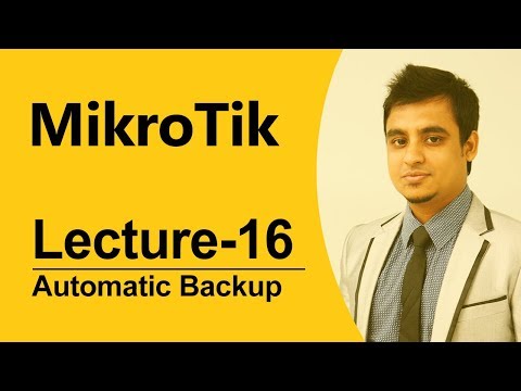 Mikrotik Bangla tutorial-16 (MTCNA): Automatically MikroTik Router Backup send to Email (Proved)