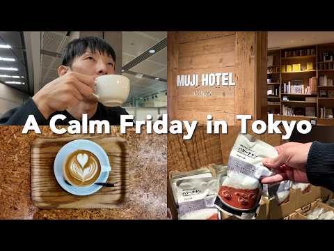 Muji Shopping & Coffee, Remote Work in Ginza | A Calm Friday in Tokyo