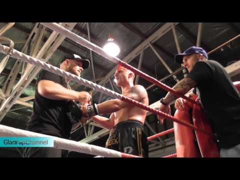 Boxer Quits on Stool, then demands rematch, Brawl almost breaks out