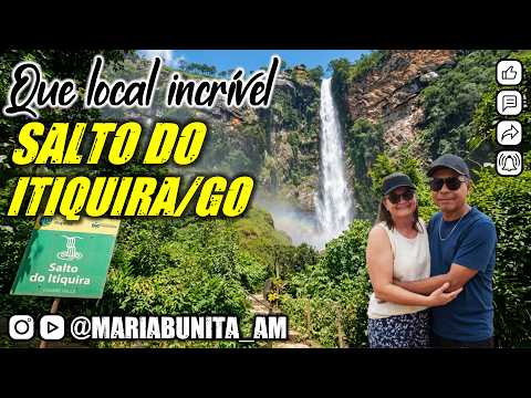 QUE LUGAR INCRÍVEL! SALTO DO ITIQUIRA - FORMOSA/GO