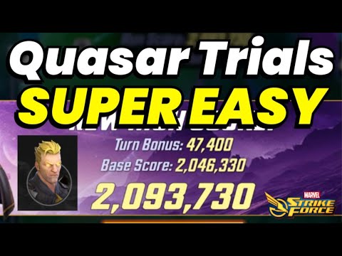 QUASAR TRIAL SECRETS! MAX 7 STARS NOW! NO Accursed NEEDED | JAN 2026 | MARVEL Strike Force
