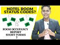 Housekeeping Occupancy Reports Short Forms | Room Status Reports | Hotel Short Forms | Front office