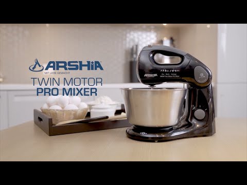 ARSHIA Twin Motor Pro Compact Mixer How to use