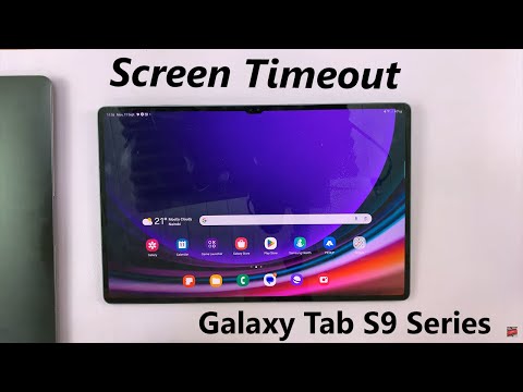 How To Change Screen Timeout Period On Samsung Galaxy Tab S9
