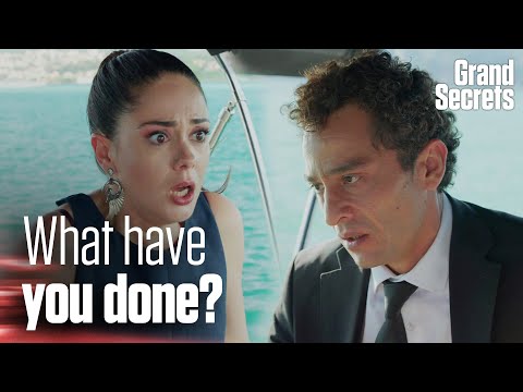 Volkan throws Suat into the sea - Grand Secrets | Short Scenes