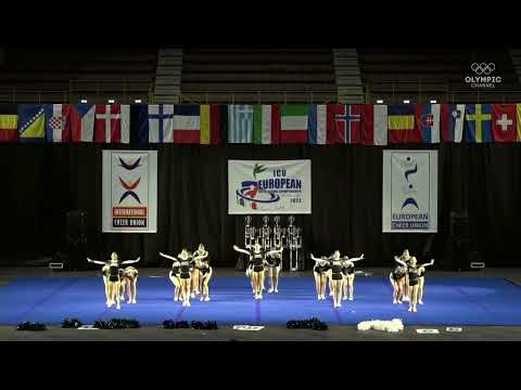 2023 ICU European Youth All Girl Median  - Team Austria OBV Classy Dragons