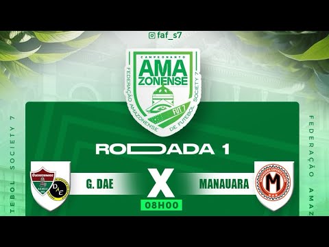 Campeonato Amazonense de Fut7 Sub-14 - Fafs7 - Guerreirinhos/Dae FcX Manauara