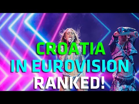 Croatia in Eurovision RANKED! (1993 - 2022)
