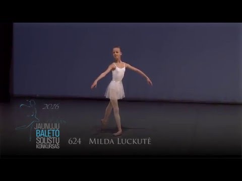Vilnius Youth Ballet Competition 2016 Finals - Milda Luckutė