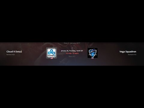 Cloud 9 vs Vega Squadron - SL i-League Season 3 - Qualifiers