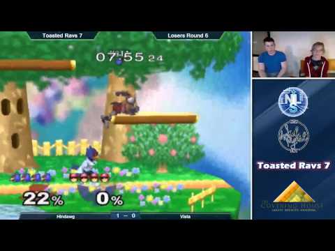 Toasted Ravs 7 Melee Singles Losers Bracket: Hindawg (Falco) Vs. Vista (Falcon)