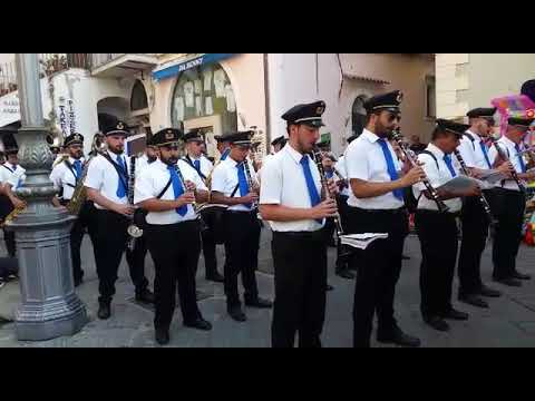 "Omaggio a S.Trofimena" Paolo D'Amato Banda Gioia Del Colle a Minori.