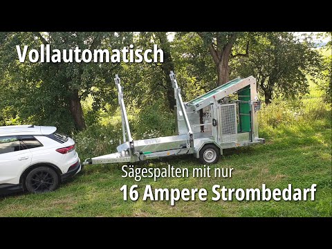 Robie vollautomatischer Sägespaltautomat Demovideo