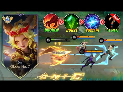 FINALLY!! I FOUND THE BEST BUILD & EMBLEM FOR JOY (BURST + SUSTAIN)